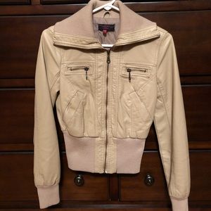 LIKE NEW Leather moto jacket